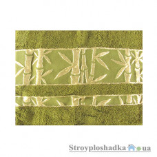 Полотенце Arya Elanor Бамбук, 70х140 см, 100% бамбуковое волокно, зеленое