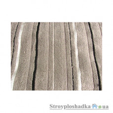 Рушник Arya Floslu Бамбук Жаккард, 50х90 см, 100% бамбукове волокно, світло-сірий