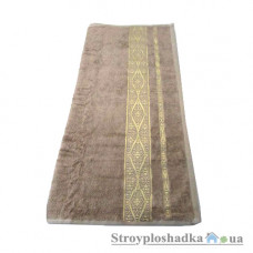 Полотенце Arya Kayra Бамбук, 70х140 см, 100% бамбуковое волокно, светло-коричневое