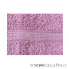 Полотенце Arya Miranda Однотонное, 70х140 см, хлопок, розовое