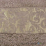 Рушник Arya Aleda Бамбук, 70х140 см, 100% бамбукове волокно, світло-коричневий