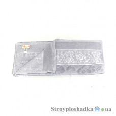 Полотенце Arya Yasemin, 50х90 см, хлопок, серебряное