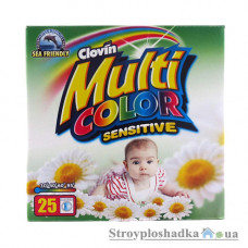 Пральний порошок Clovin Multicolor Sensitive, для дитячих речей, автомат, 2.5 кг