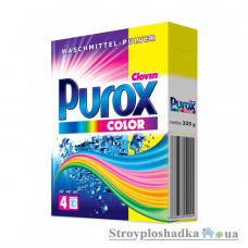 Порошок для стирки Clovin Purox Color, для цветных вещей, 335 г