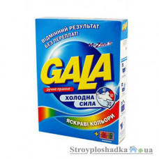 Пральний порошок Gala Ulra color, для ручного прання, 400 г
