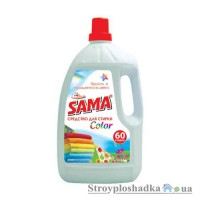 Средство для стирки Sama для цветных вещей, 3 кг