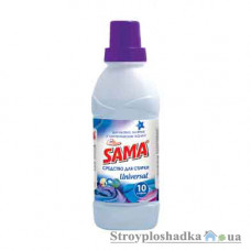 Средство для стирки Sama Universal, для хлопковых, льняных и синтетических тканей, 500 г