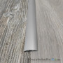 Алюминиевый порожек ПАС-1501 28.2-5.4-0.9 м ПКС30, серебро, одноуровневый, гладкий, со скрытой системой крепежа