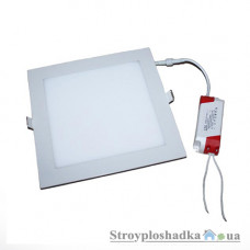 Світильник Downlight Delux CFR LED 6, квадратний, врізний/вбудовуваний, 4100К, 6Вт (90003017)
