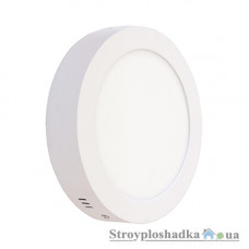 Світильник Downlight Delux CFQ LED 40, круглий, врізний/вбудовуваний, 4100К, 18Вт (90001555)