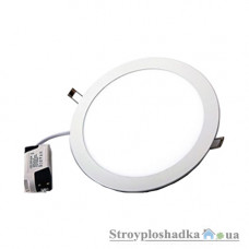 Светильник Downlight Delux CFR LED 12, круглый, врезной/встраиваемый, 4100К, LED, 12Вт, 90001549