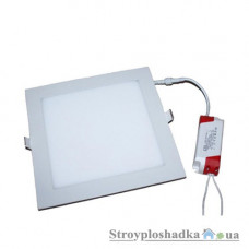 Світильник Downlight Delux CFR LED 12, квадратний, врізний/вбудовуваний, 4100К, LED, 12Вт, 90001550