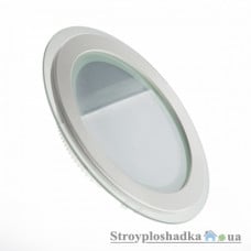 Светильник Downlight (круг+стекло) Ledex, круглый, врезной/встраиваемый, 4000К, 12Вт (100905)