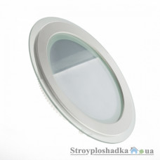 Светильник Downlight (круг+стекло) Ledex, круглый, врезной/встраиваемый, 3000К, 12Вт (100909)
