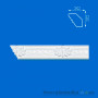 Инжекционный потолочный плинтус Формат 4055, узкий, 1.3 м, белый