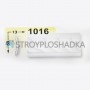 Плинтус потолочный инжекционный Sorex 1016, средний, с ровным краем, 2 м, белый