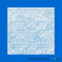 Экструзионная потолочная плита Лагом 5202, голубая, 4 шт., кв.м.