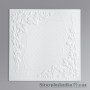 Экструзионная потолочная плита Лагом 5502, белая, 4 шт., кв.м.