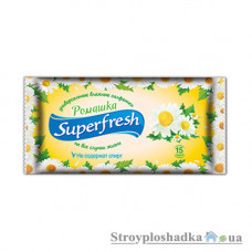 Влажные салфетки Superfresh, ромашка, 15 шт