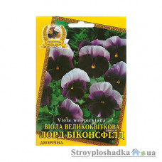 Семена виолы крупноцветковой Лорд Биконсфилд Dionysus, 0.1 г