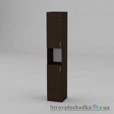 Шкаф книжный Компанит КШ-10, 35х36.6х195 см, венге