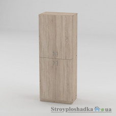 Шкаф книжный Компанит КШ-12, 60х36.6х158.7 см, дуб сонома
