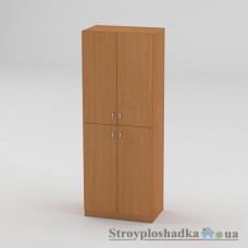 Шкаф книжный Компанит КШ-12, 60х36.6х158.7 см, ольха