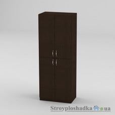 Шкаф книжный Компанит КШ-12, 60х36.6х158.7 см, венге