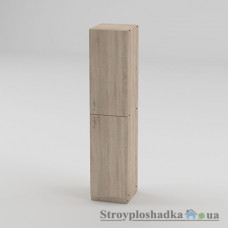 Шкаф книжный Компанит КШ-13, 35х36.6х158.7 см, дуб сонома