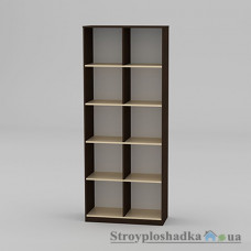 Шкаф книжный Компанит КШ-2, 83.6х36х205.6 см, венге