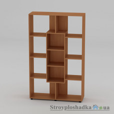 Шкаф книжный Компанит КШ-4, 110х35х179.6 см, бук