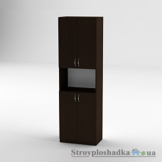 Шкаф книжный Компанит КШ-5, 60х36.6х195 см, венге