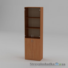 Шкаф книжный Компанит КШ-6, 60х36.6х195 см, ольха