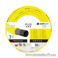 Шланг поливочный Cellfast Plus, 1/2″, 50 м, ПВХ (74699)