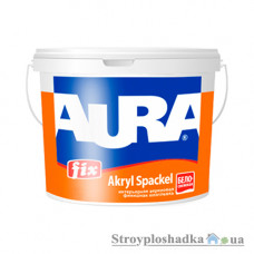Шпатлевка Aura Fix Akryl Spackel, акриловая, финишная, 1.5 кг