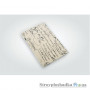 Скатерть Идея Письмо, 130х210 см, бело-серый