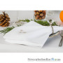 Скатерть с салфетками Идея Снегири, 150х220 см, белый