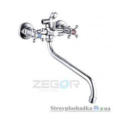 Змішувач для ванни Zegor T61-DMX-A605, двовентильний