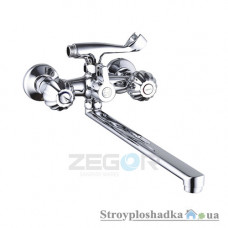 Змішувач для ванни Zegor T63-DML-A836, двовентильний