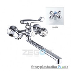 Змішувач для ванни Zegor T63-DML-A856, двовентильний