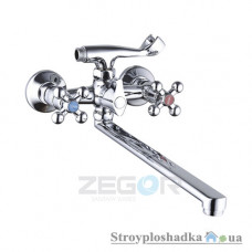 Змішувач для ванни Zegor T65-D5Q-A856, двовентильний