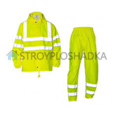Светоотражающий костюм от дождя Sizam Glasgow Yellow 30308, размер L
