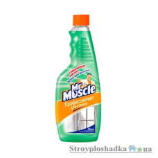 Средство для мытья стекла Мистер Мускул, запаска, 500 мл 