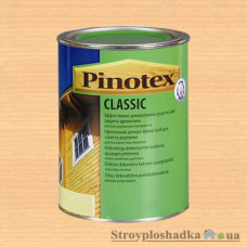 Захисно-декоративний засіб для деревини Pinotex Classic, дуб, 1 л