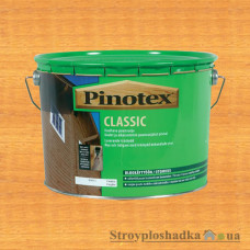 Защитно-декоративное средство для древесины Pinotex Classic, орегон, 10 л