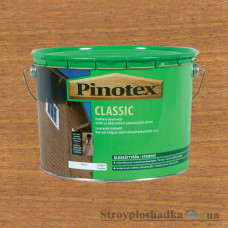 Захисно-декоративний засіб для деревини Pinotex Classic, горіхове дерево, 10 л