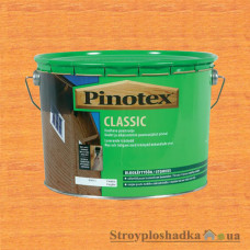 Защитно-декоративное средство для древесины Pinotex Classic, осенний клен, 10 л