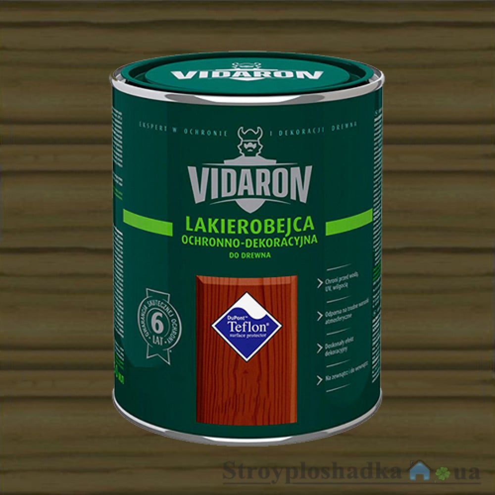 Лакобейц Видарон, лак-морилка для дерева L 12, карпатская ель, 0.75 л