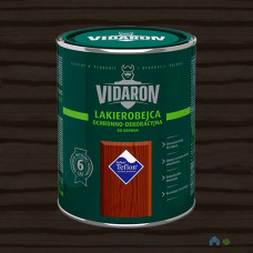 Защитно-декоративное средство для древесины Vidaron Лакобейц L 11, хебан бразильский, 2.5 л