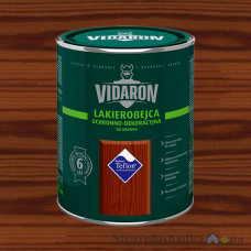 Захисно-декоративний засіб для деревини Vidaron Лакобейц L 07, секвоя каліфорнійська, 0.75 л